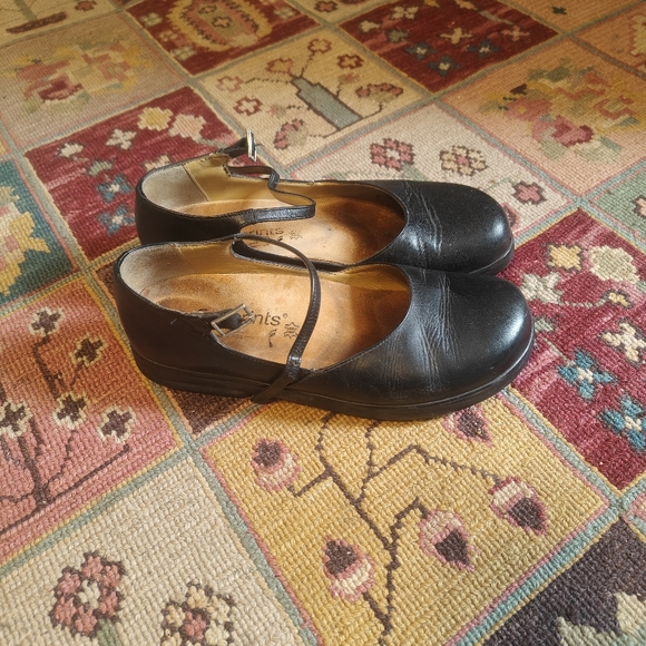 Birkenstock Black Mary Jane Flats